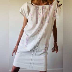 Vintage Embroidered Dress